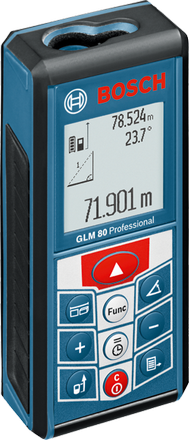 博世GLM 80/80米手持激光測距儀 博世GLM 80/80米手持激光測距儀